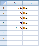 demo data after removing duplicates in VBA